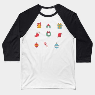 Merry Christmas ornaments Baseball T-Shirt